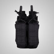 PISTOL BUNGEE DOUBLE POUCH