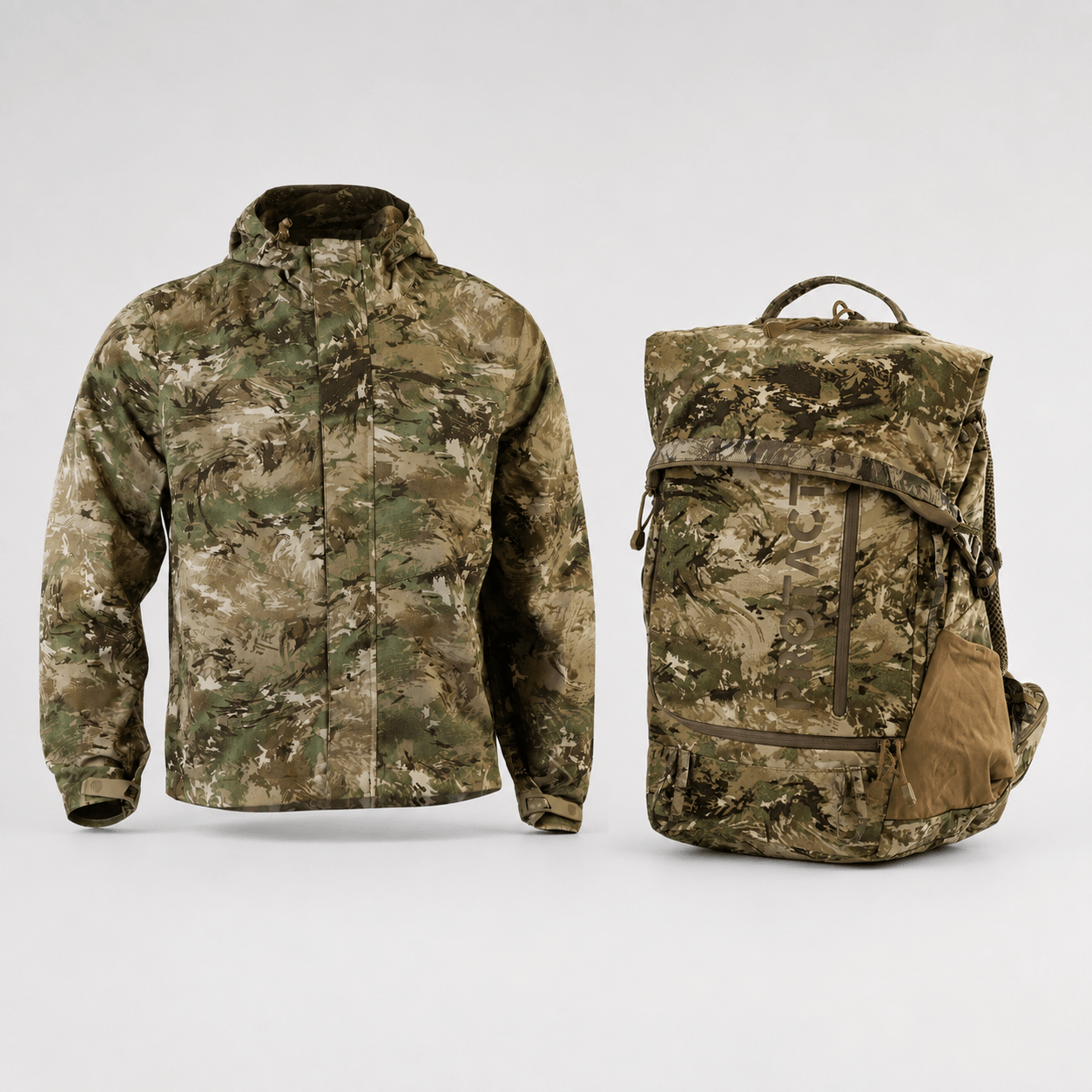 KIT ARCADIA WATERPROOF JACKET + LARGE OUTDOOR PACK