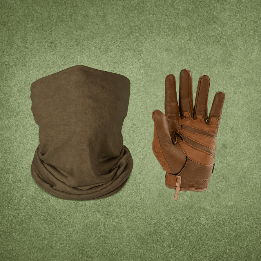 KIT BALACLAVA COYOTE+ PRO TACTICAL GLOVES