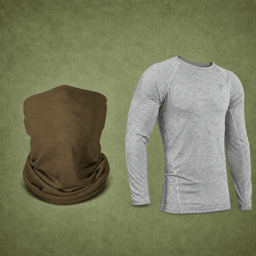 KIT BALACLAVA COYOTE + SHOOTER SHIRT MANGA LARGA