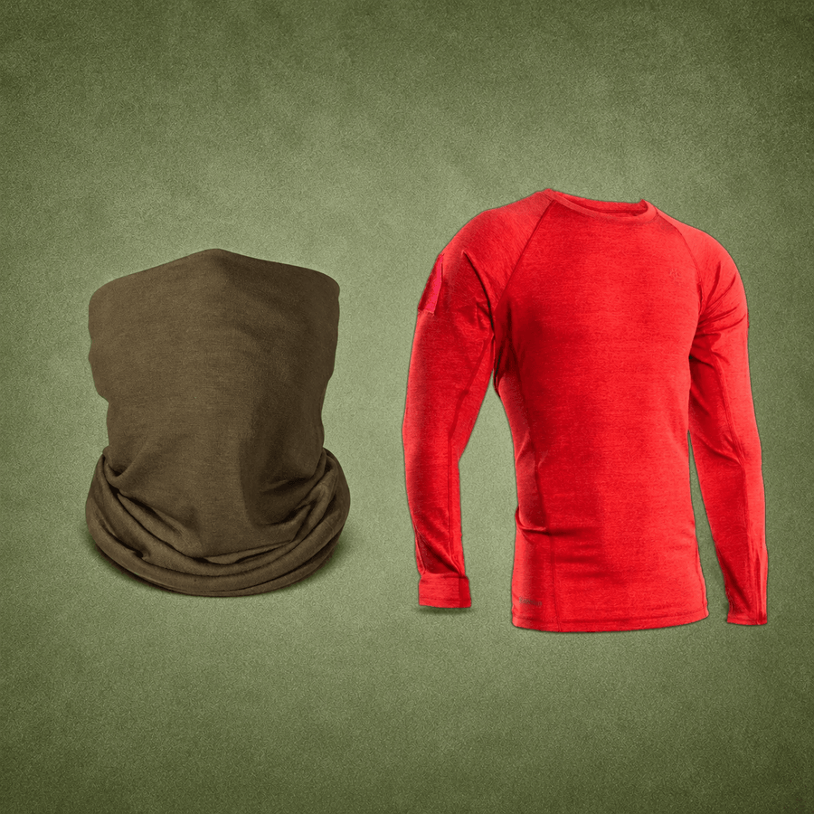 KIT BALACLAVA COYOTE + SHOOTER SHIRT MANGA LARGA