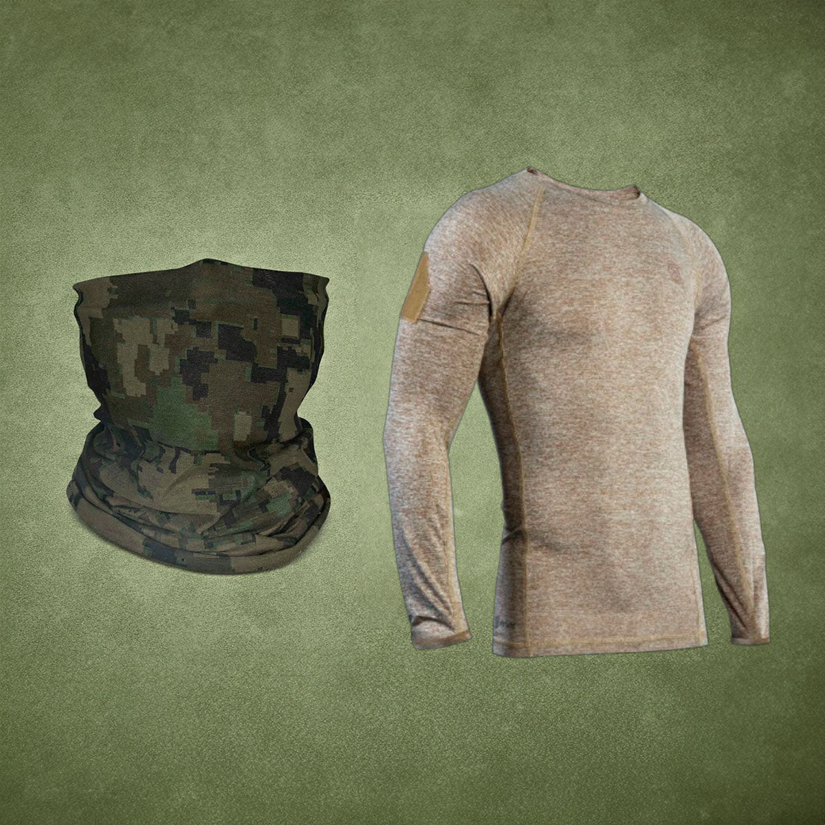 KIT BALACLAVA US4CES + SHOOTER SHIRT MANGA LARGA