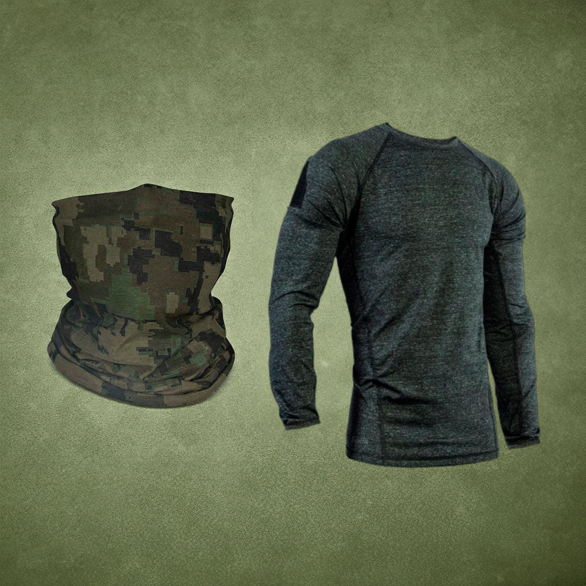KIT BALACLAVA US4CES + SHOOTER SHIRT MANGA LARGA